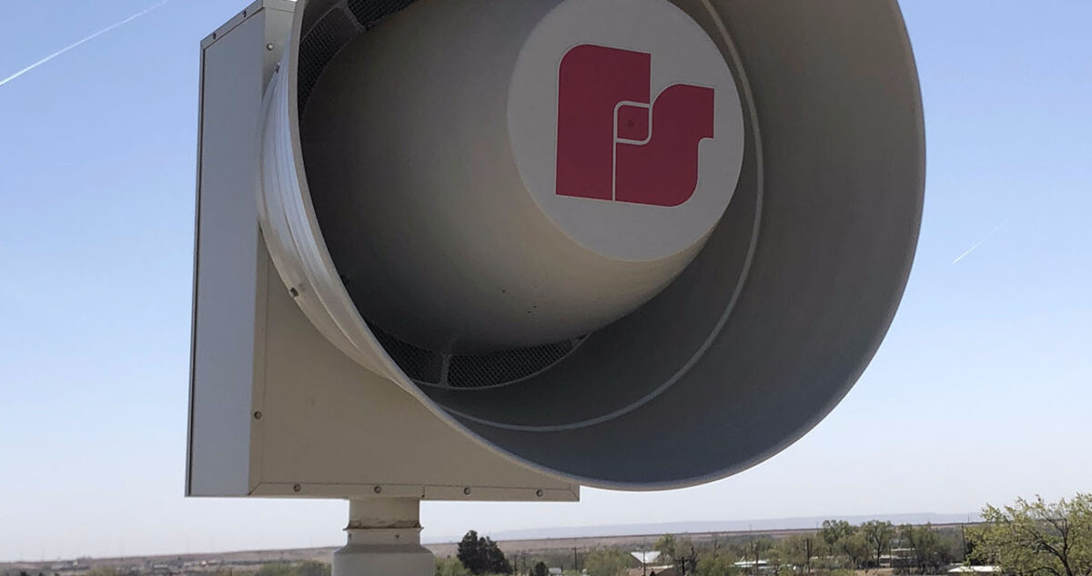 Outdoor Warning Siren