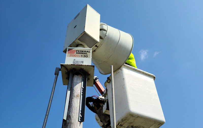 Tornado Siren Maintenance