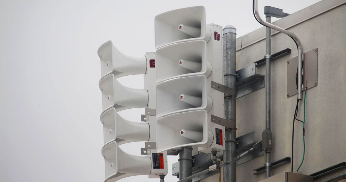 Outdoor Warning Sirens