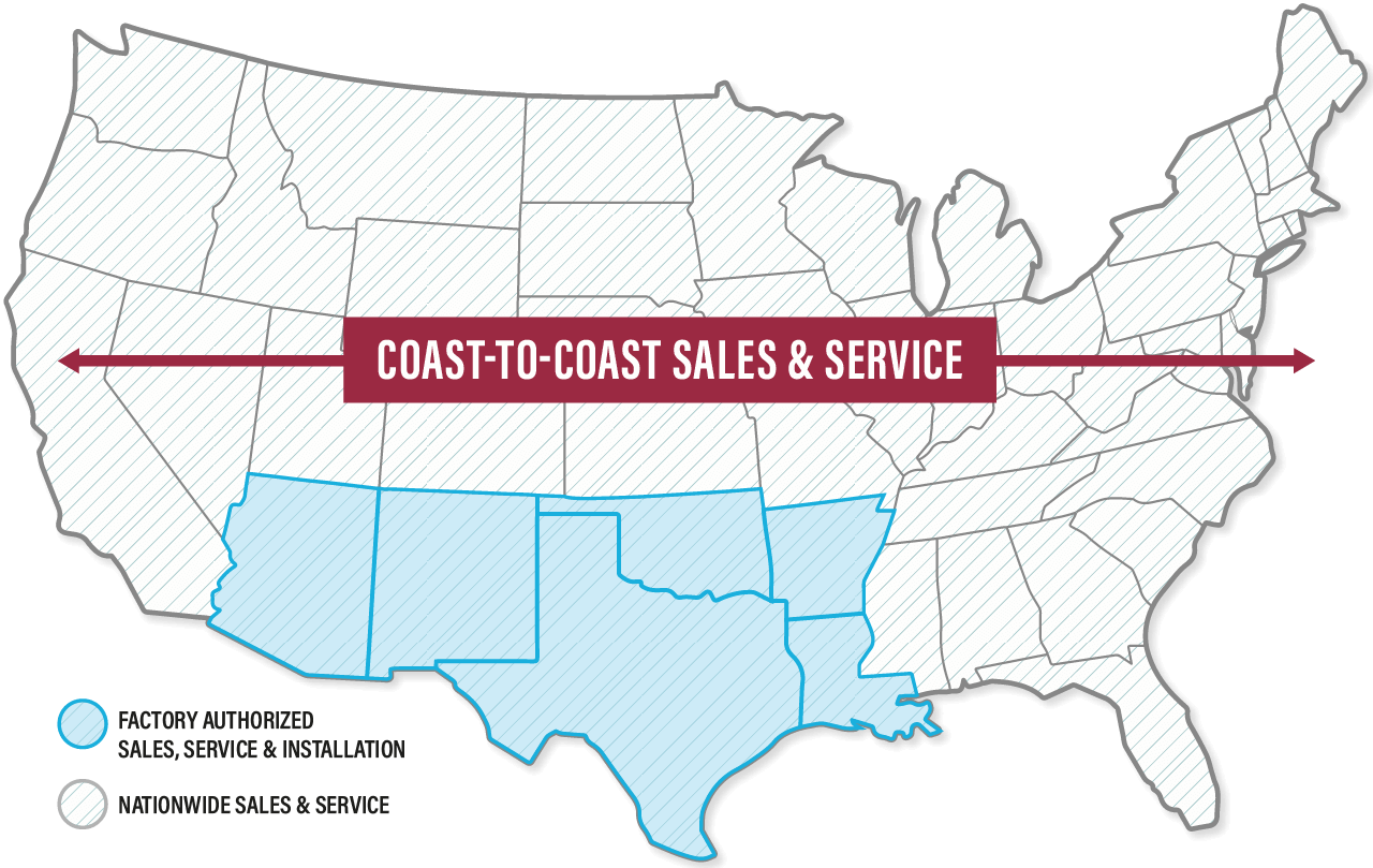 Service Area Map