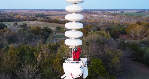 Giant Voice Siren Installation