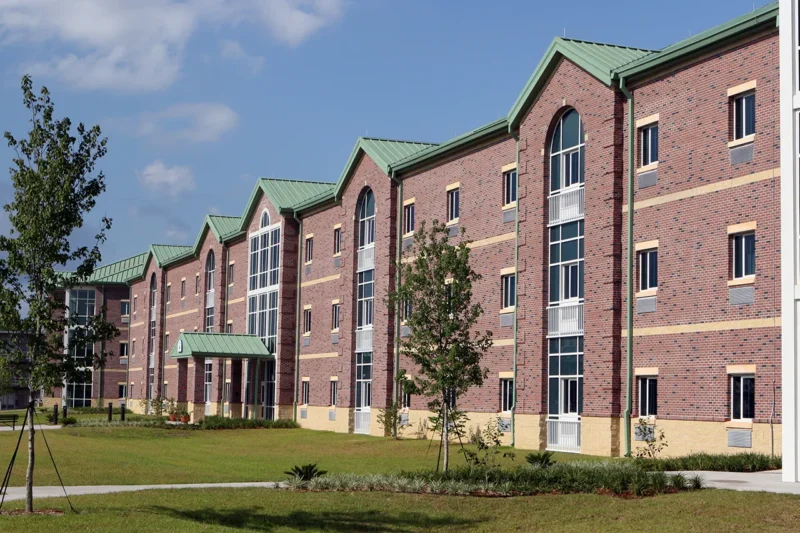 Military Barracks On Base