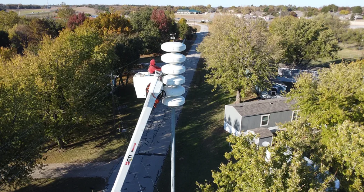 Giant Voice Siren Installation