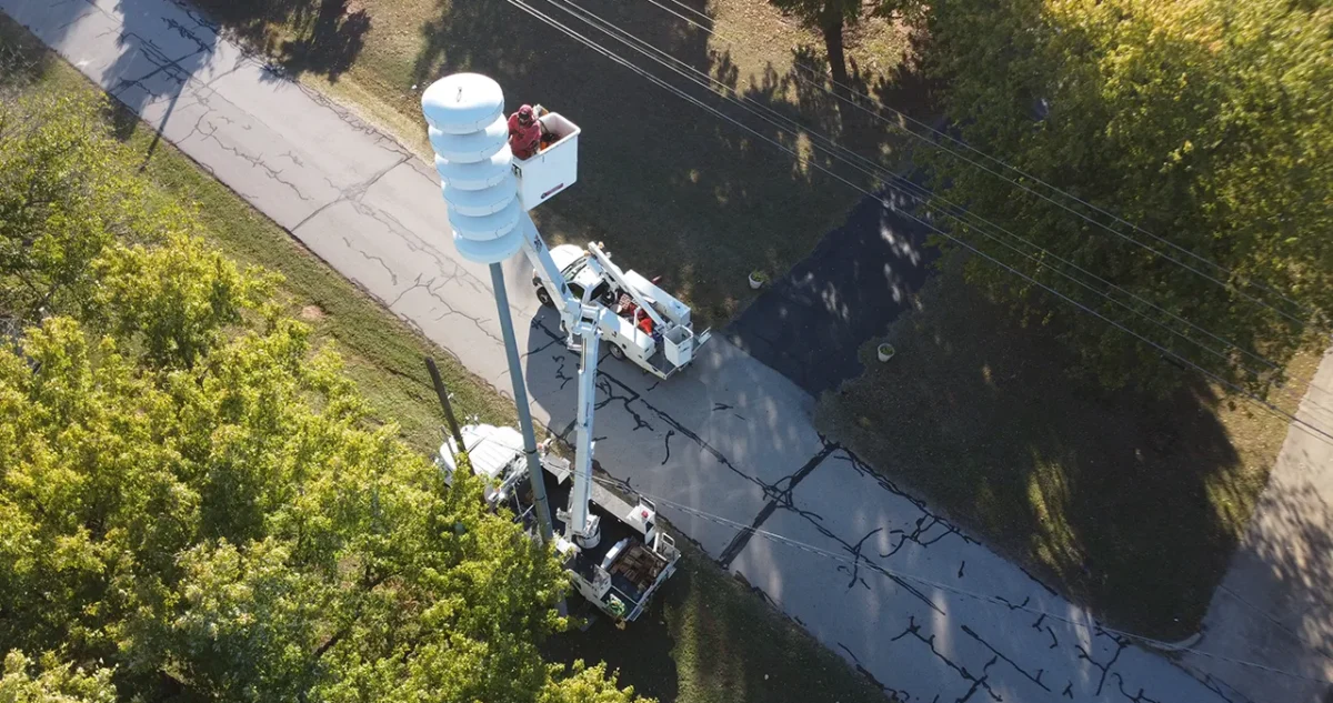 Installing A New Giant Voice Siren