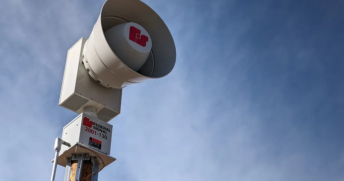 Outdoor Warning Siren Installation Hutchinson County Tx