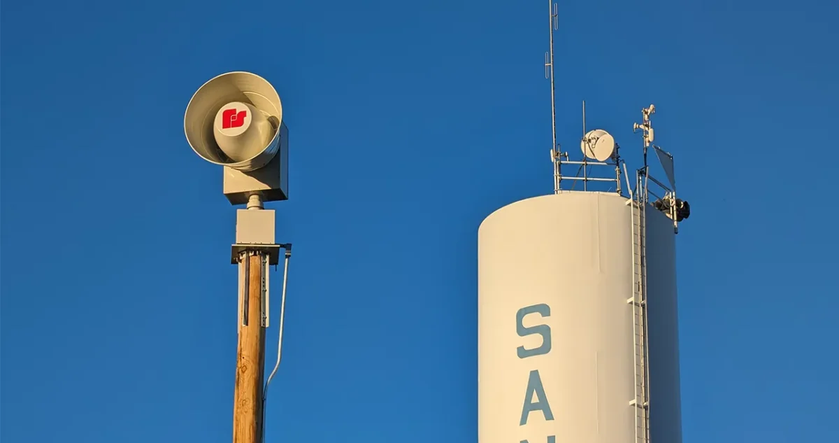 Tornado Siren Installation