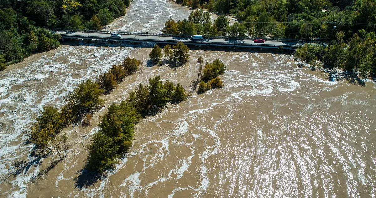 Outdoor Warning Sirens Announce Texas River Flooding