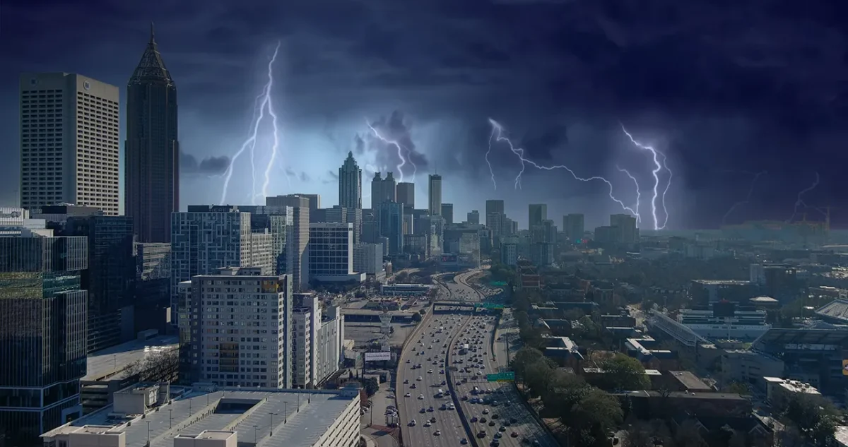 Lightning Detection System For Outdoor Safety Of City Residents